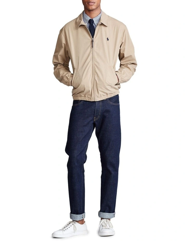 Polo Ralph Lauren Bayport Poplin Jacket In Beige 5 Polo Ralph Lauren Bayport Poplin Jacket In Beige - Image 3
