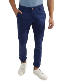 Oxford Stretch Organic Cotton Skinny Fit Chinos In Admiral Blue -Coats Sales Store 948098440 4 720x928