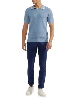 Oxford Stretch Organic Cotton Skinny Fit Chinos In Admiral Blue -Coats Sales Store 948098440 5 720x928