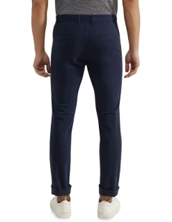 Oxford Danny Casual Organic Cotton Chinos In Navy -Coats Sales Store 948099430 3 720x928