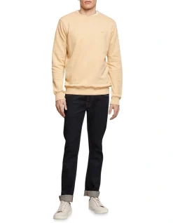 Oxford Lars Jersey Sweatshirt In Yellow -Coats Sales Store 948101860 5 720x928