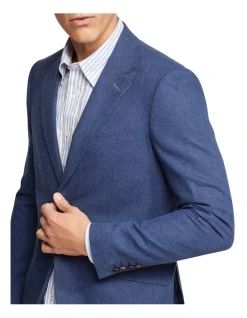 Oxford Blake Linen Cotton Blazer In Navy -Coats Sales Store 948736900 4 1 720x928
