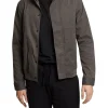 Oxford Barkley Bomber Jacket In Dark Olive -Coats Sales Store 948739870 1 720x928