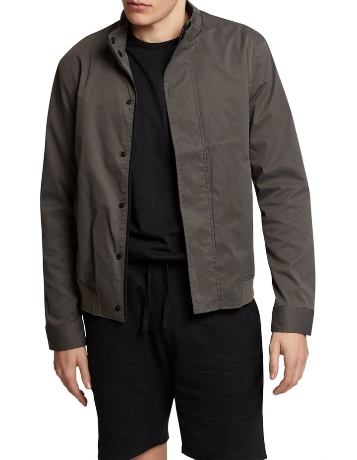 Oxford Barkley Bomber Jacket In Dark Olive 3 Oxford Barkley Bomber Jacket In Dark Olive