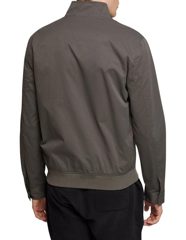 Oxford Barkley Bomber Jacket In Dark Olive 5 Oxford Barkley Bomber Jacket In Dark Olive - Image 3