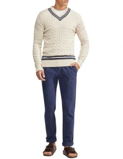 Oxford Fraser Linen Cotton Pullon Pants In Navy -Coats Sales Store 948749320 5 720x928