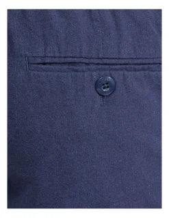 Oxford Fraser Linen Cotton Pullon Pants In Navy -Coats Sales Store 948749320 6 720x928