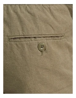 Oxford Fraser Linen Cotton Pullon Pants In Olive -Coats Sales Store 948749410 6 720x928