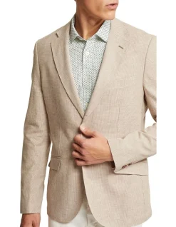 Oxford Milton Unlined Blazer In Brown -Coats Sales Store 948784510 4 720x928
