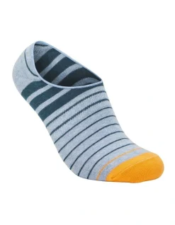 Oxford Maury Invisible Socks 3 Pack In Denim Blue -Coats Sales Store 948979630 2 720x928