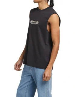 Wrangler Empire Muscle Tee Worn In Black 9 Wrangler Empire Muscle Tee Worn In Black -Coats Sales Store 949028500 4 720x928