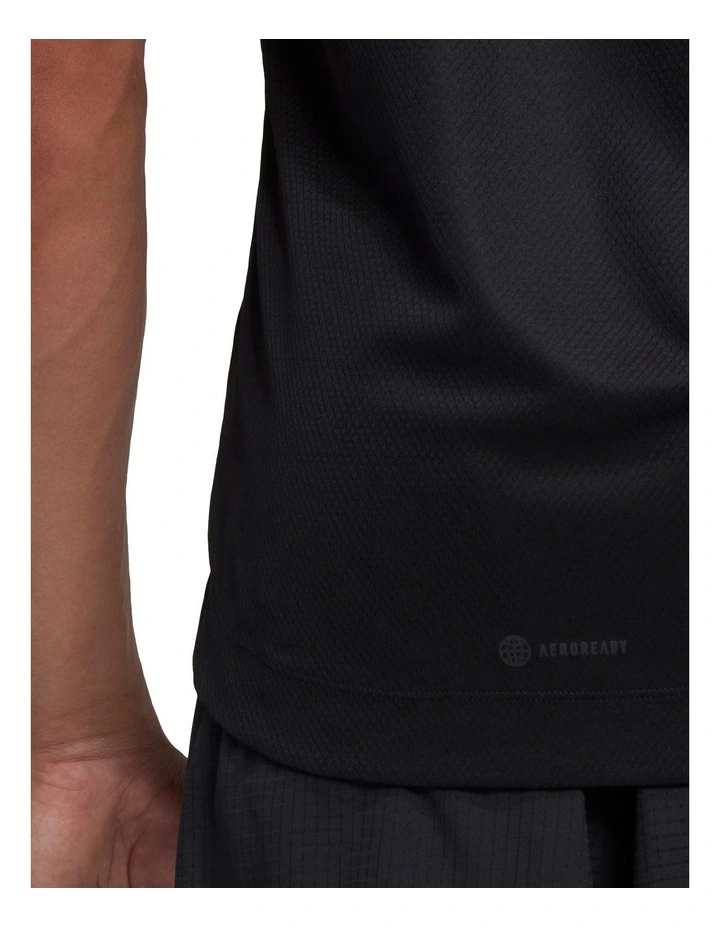 ADIDAS HIIT Spin Training Tank Top In Black 7 ADIDAS HIIT Spin Training Tank Top In Black - Image 5