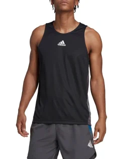 ADIDAS AEROREADY HIIT Graphic Training Tank Top In Black