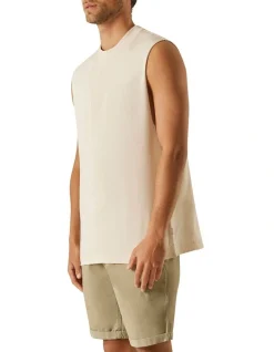 Article One Tonal Logo Muscle In Chalk 8 Article One Tonal Logo Muscle In Chalk -Coats Sales Store 950262310 3 720x928