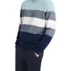 Marcs Jackson Crew Neck Knit In Navy Multi -Coats Sales Store 950294260 1 720x928