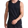2XU Aero Tank In Black/Silver Reflective