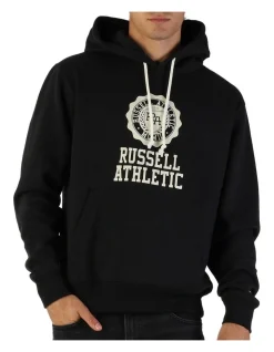 Russell Athletic Collegiate Hoodie In Black