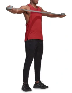 ADIDAS Training Tank Top In Red -Coats Sales Store 954670240 3 720x928