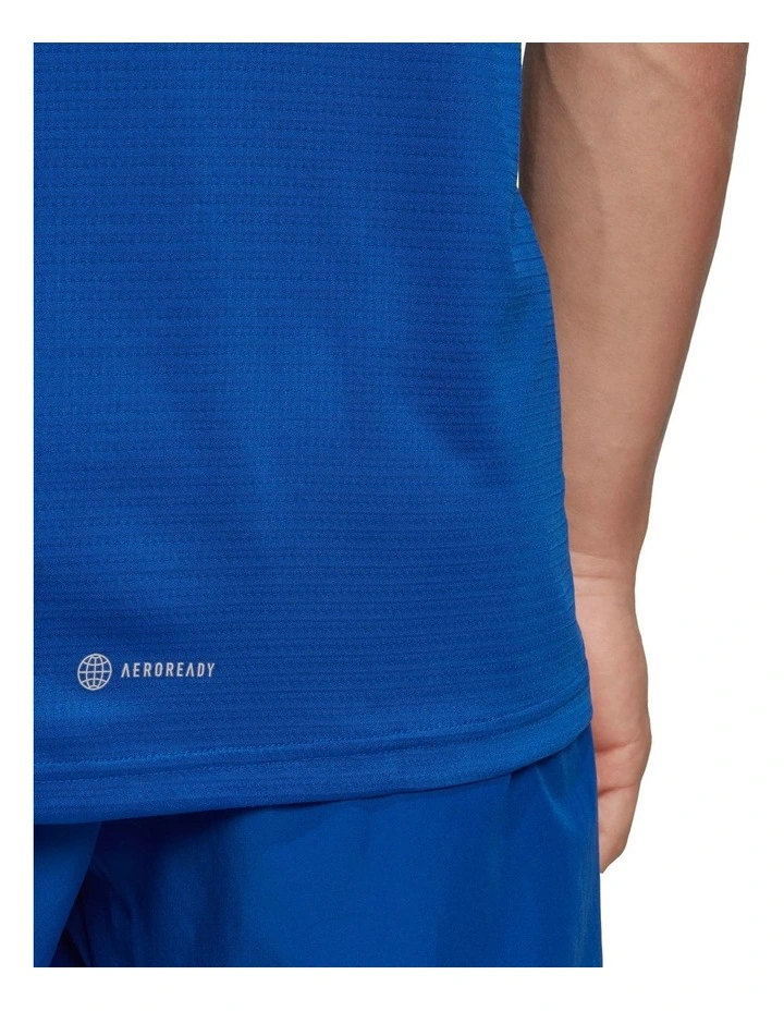 ADIDAS Own The Run Singlet In Blue 6 ADIDAS Own The Run Singlet In Blue - Image 4