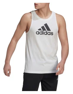 ADIDAS Logo Tank Top In White