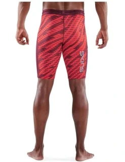 SKINS Series 3 Compression Half Tights Activewear In Orange -Coats Sales Store 954932770 4 720x928