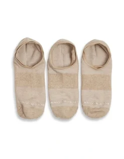 Rodd & Gunn Edgecumbe No-Show Sock 3-Pack In Natural -Coats Sales Store 955399330 3 720x928