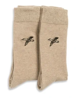 Rodd & Gunn Mallard 2.0 Sock In Vintage Khaki