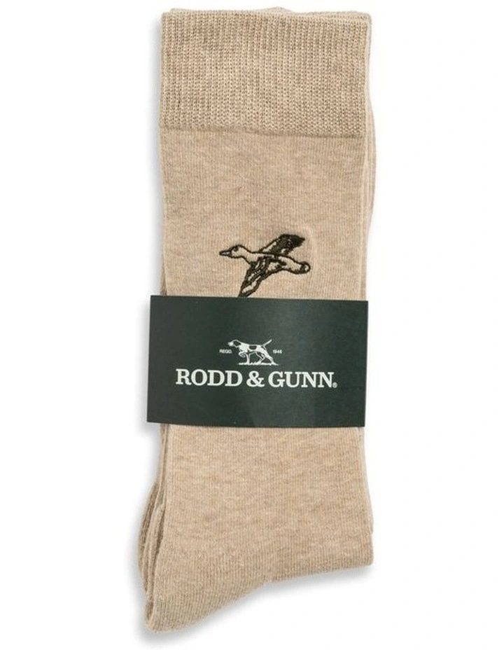 Rodd & Gunn Mallard 2.0 Sock In Vintage Khaki 4 Rodd & Gunn Mallard 2.0 Sock In Vintage Khaki - Image 2