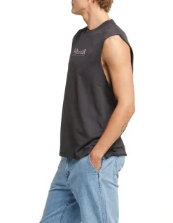 Wrangler Sunrise Baggy Muscle In Black -Coats Sales Store 956323540 3 720x928