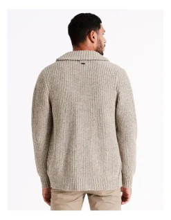 Blaq Noah Shawl Collar Cardigan In Beige -Coats Sales Store 956607130 6 720x928