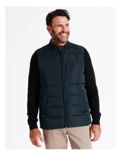 Reserve Avery Puffer Vest In Navy