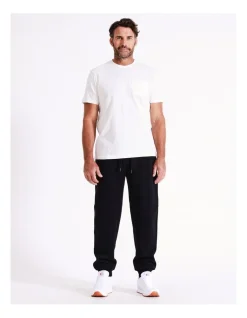 Reserve Arthur Fleece Track Pant In Black