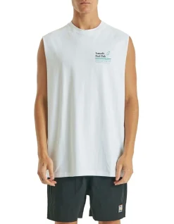 Nomadic Paradise Pool Club Relaxed Muscle In White