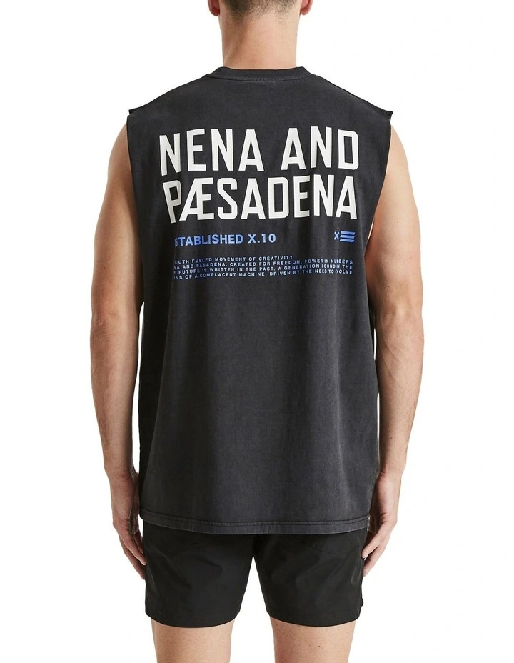 Nena & Pasadena Luck Relaxed Muscle In Black 3 Nena & Pasadena Luck Relaxed Muscle In Black