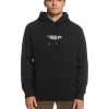 Quiksilver Omni Check Hoodie In Black