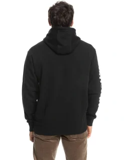 Quiksilver Omni Check Hoodie In Black -Coats Sales Store 959054410 4 720x928