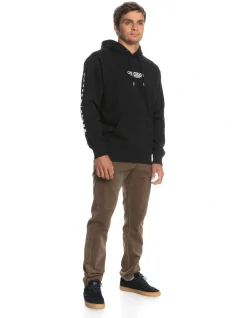 Quiksilver Omni Check Hoodie In Black -Coats Sales Store 959054410 6 720x928