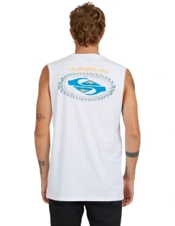 Quiksilver Second Skin Muscle In White -Coats Sales Store 959121280 3 720x928