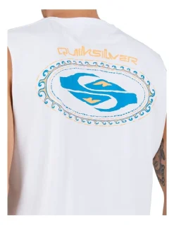 Quiksilver Second Skin Muscle In White -Coats Sales Store 959121280 4 720x928