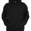 URBAN CLASSICS Heavyweight Hoodie In Black -Coats Sales Store 959633110 1 1 720x928