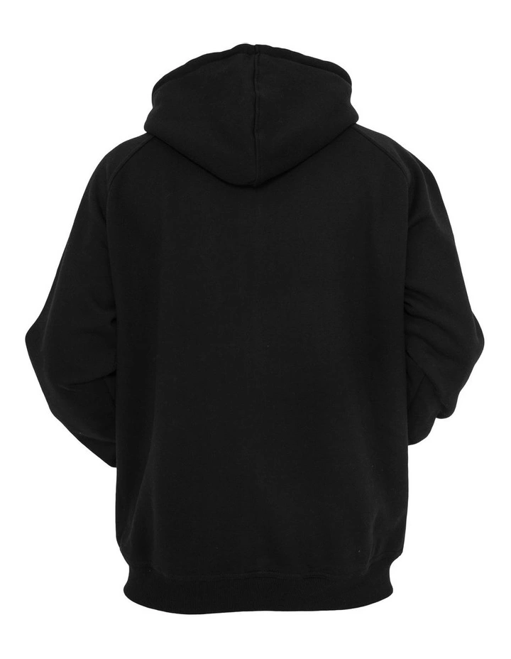 URBAN CLASSICS Heavyweight Hoodie In Black 4 URBAN CLASSICS Heavyweight Hoodie In Black - Image 2
