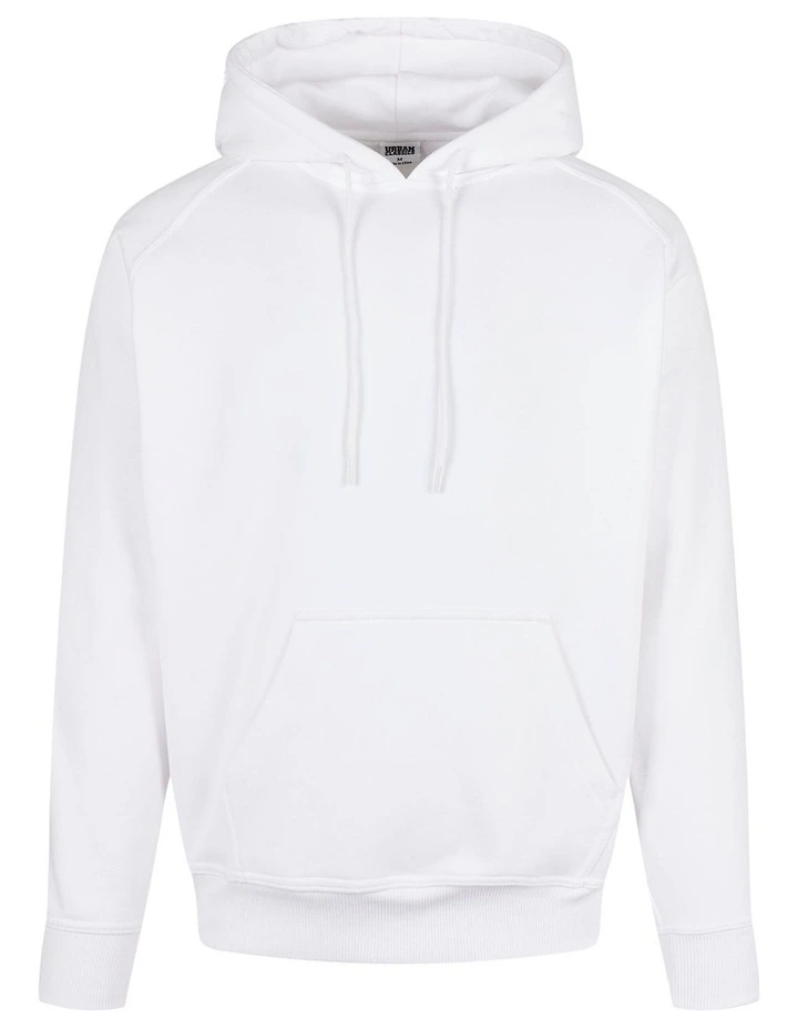 URBAN CLASSICS UC Heavyweight Hoody In White 3 URBAN CLASSICS UC Heavyweight Hoody In White