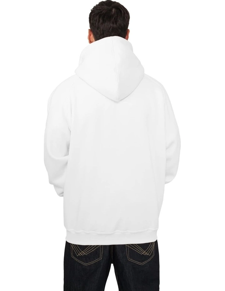 URBAN CLASSICS UC Heavyweight Hoody In White 6 URBAN CLASSICS UC Heavyweight Hoody In White - Image 4