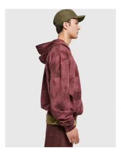 URBAN CLASSICS Tie Dyed Hoody In Red 12 URBAN CLASSICS Tie Dyed Hoody In Red -Coats Sales Store 959633830 4 720x928