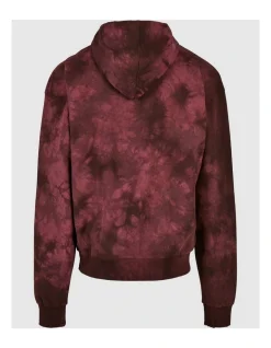 URBAN CLASSICS Tie Dyed Hoody In Red 13 URBAN CLASSICS Tie Dyed Hoody In Red -Coats Sales Store 959633830 5 720x928