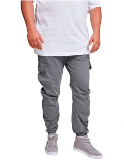 URBAN CLASSICS Cuffed Cargo Jogging Pants In Dark Grey