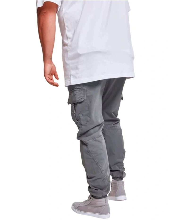 URBAN CLASSICS Cuffed Cargo Jogging Pants In Dark Grey 6 URBAN CLASSICS Cuffed Cargo Jogging Pants In Dark Grey - Image 4