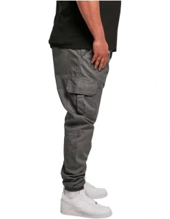 URBAN CLASSICS Cuffed Cargo Jogging Pants In Dark Shadow -Coats Sales Store 959638150 3 720x928