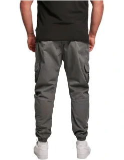 URBAN CLASSICS Cuffed Cargo Jogging Pants In Dark Shadow -Coats Sales Store 959638150 4 720x928