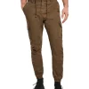 URBAN CLASSICS Cuffed Cargo Jogging Pants In Dark Ground